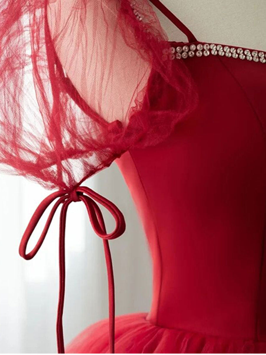 Elegant Burgundy Long Prom Dresses & Formal Graduation Gowns - Perfect for Homecoming, Weddings & Special Occasions