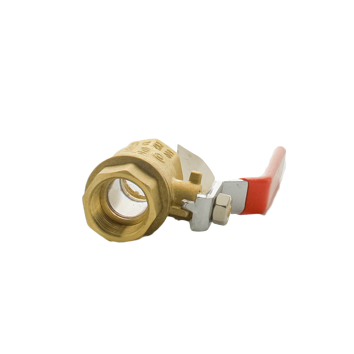 HFBV6 75T 3/4 Inch Brass Ball Valve with Threaded Ends - Perfect for Plumbing, Water Supply, and Industrial Applications