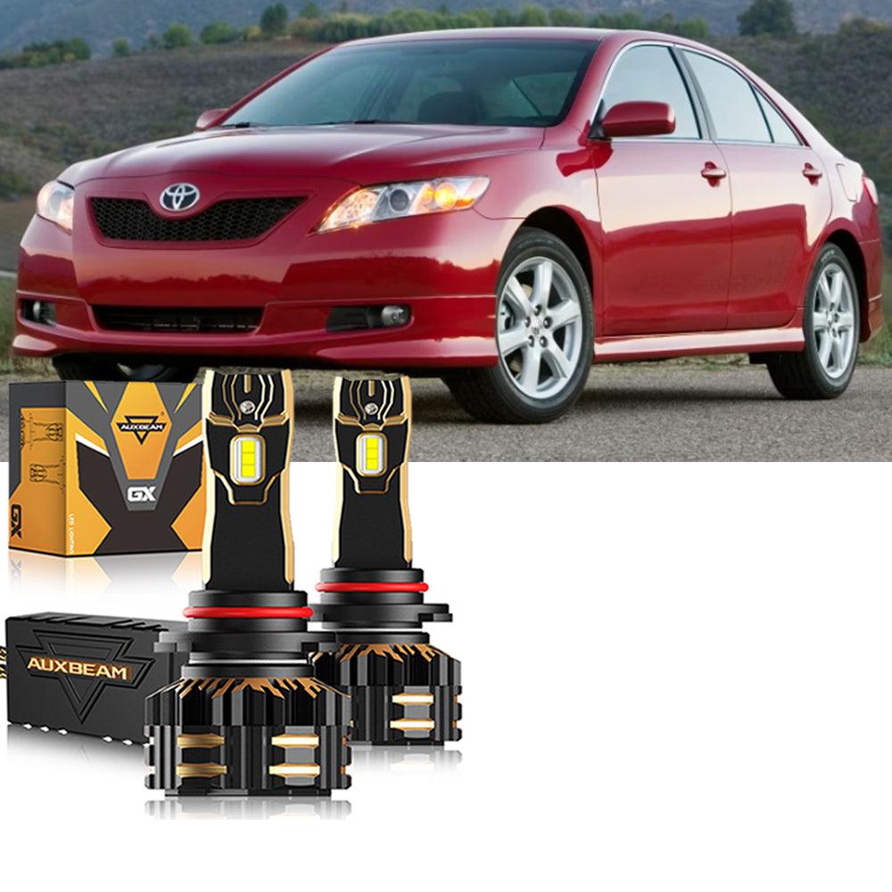 9005 H11 LED Headlight Bulbs Kit for 2007-2011 Toyota Camry - Super Bright 6000K White Light, Plug and Play Replacement - Perfect for Night Driving, Foggy Conditions & Enhanced Visibility