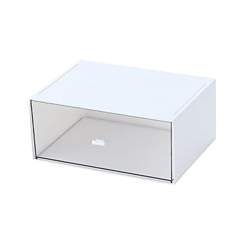 1 Deep Layer & 1 Drawer, White