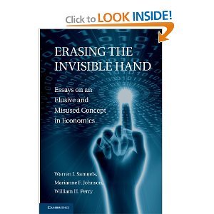 Erasing the Invisible Hand by Johnson - Free Market Economics Book for Business Students & Entrepreneurs | Perfect for Economic Theory Studies & Business Strategy Development