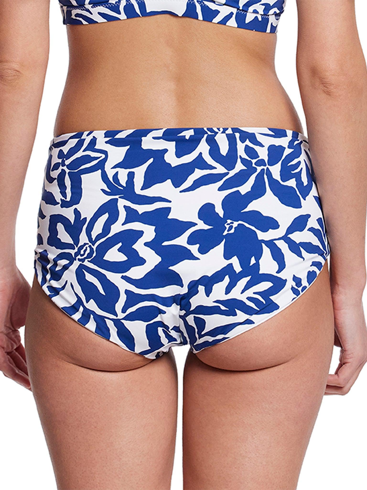 French Brief Swimsuit Bottom - High Waist Bikini Bottoms for Women, Comfortable Swimwear for Beach, Pool & Vacation