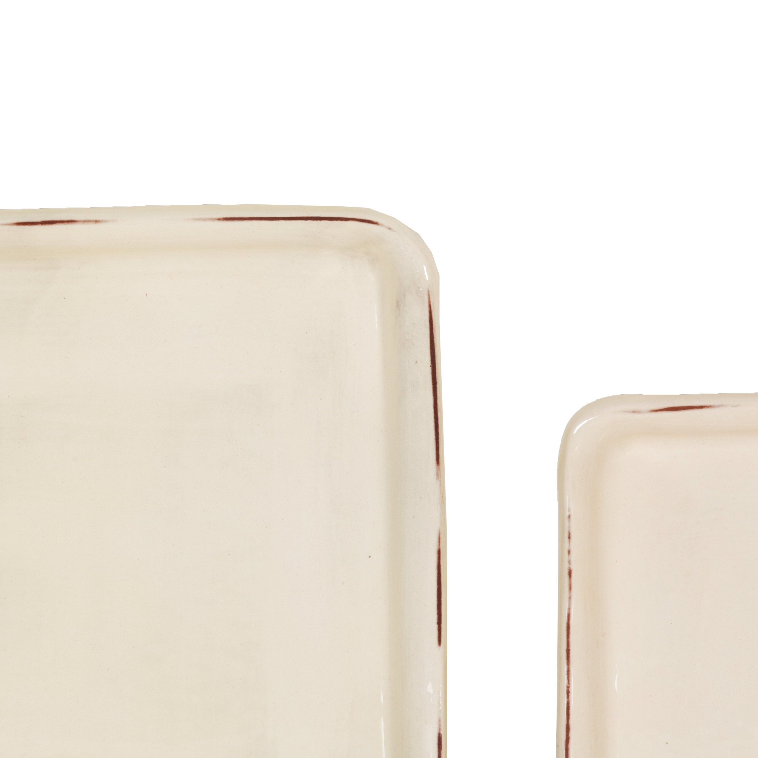 Elegant Rectangle Ceramic Tray - Decorative Serving Dish for Home Decor, Dining & Gift Giving | Perfect for Jewelry Display, Bathroom Organizer & Coffee Table Decor