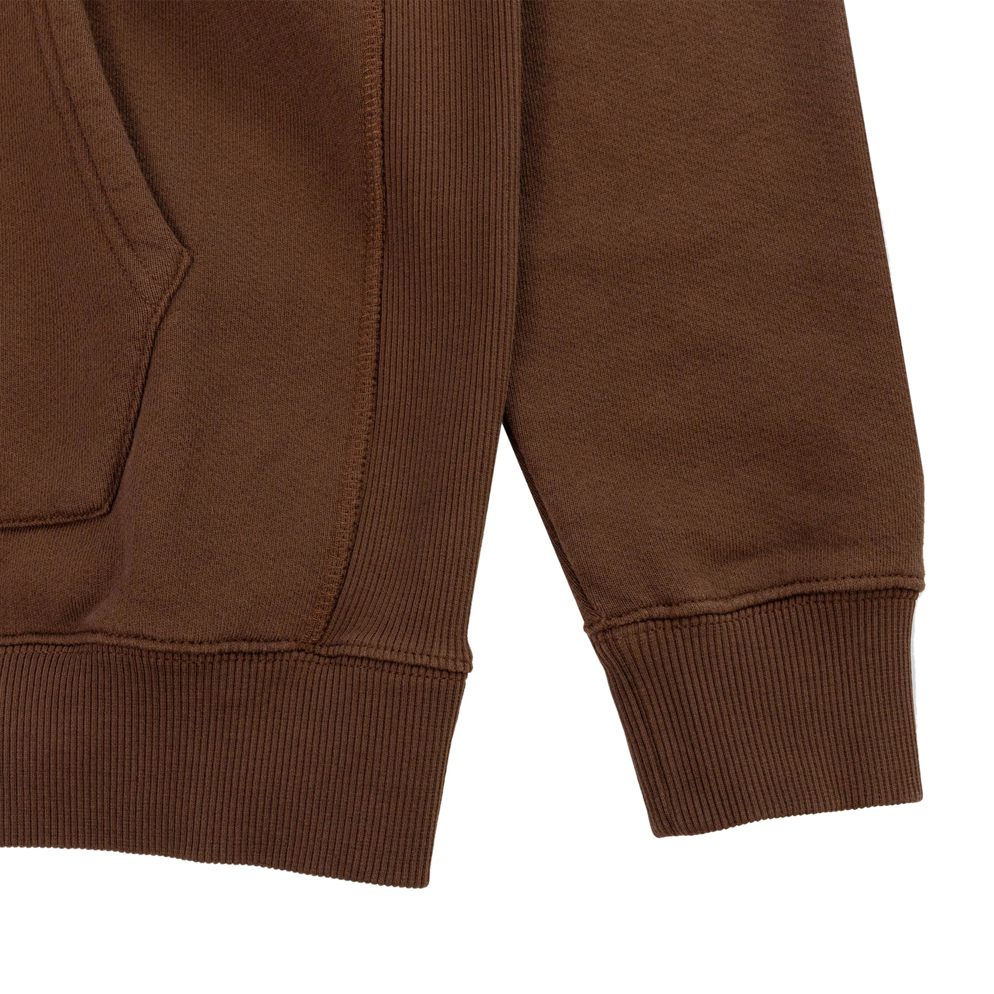 Eric Emanuel EE Basic Brown White Hoodie - Men's Casual Pullover Sweatshirt for Streetwear & Loungewear | Perfect for Gym, Travel & Everyday Wear