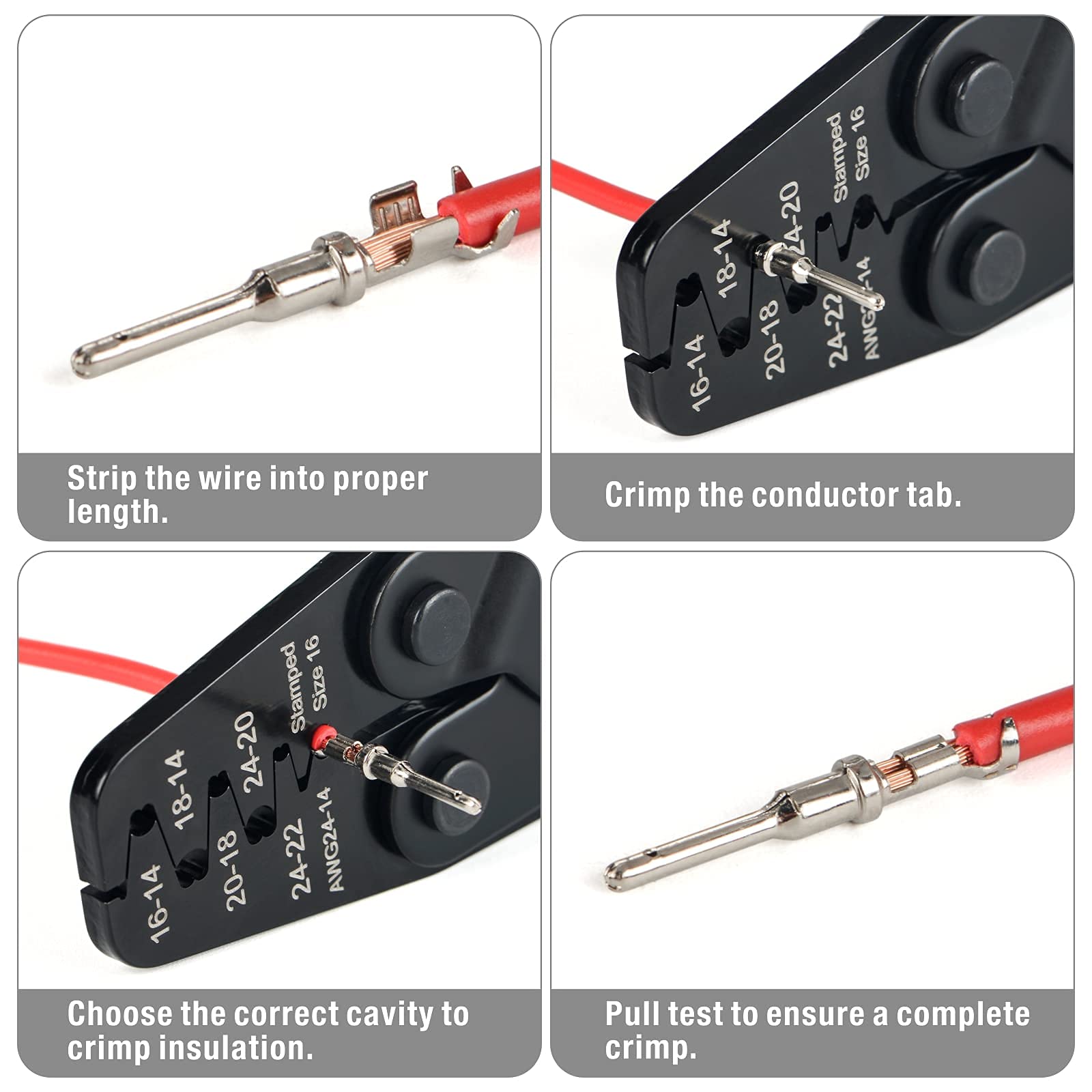 Premium Deutsch DT Connector Kit & Stamped Pin Crimping Tool Set - Professional Automotive Electrical Wiring Solution for Trucks, Trailers & Heavy Equipment Repair
