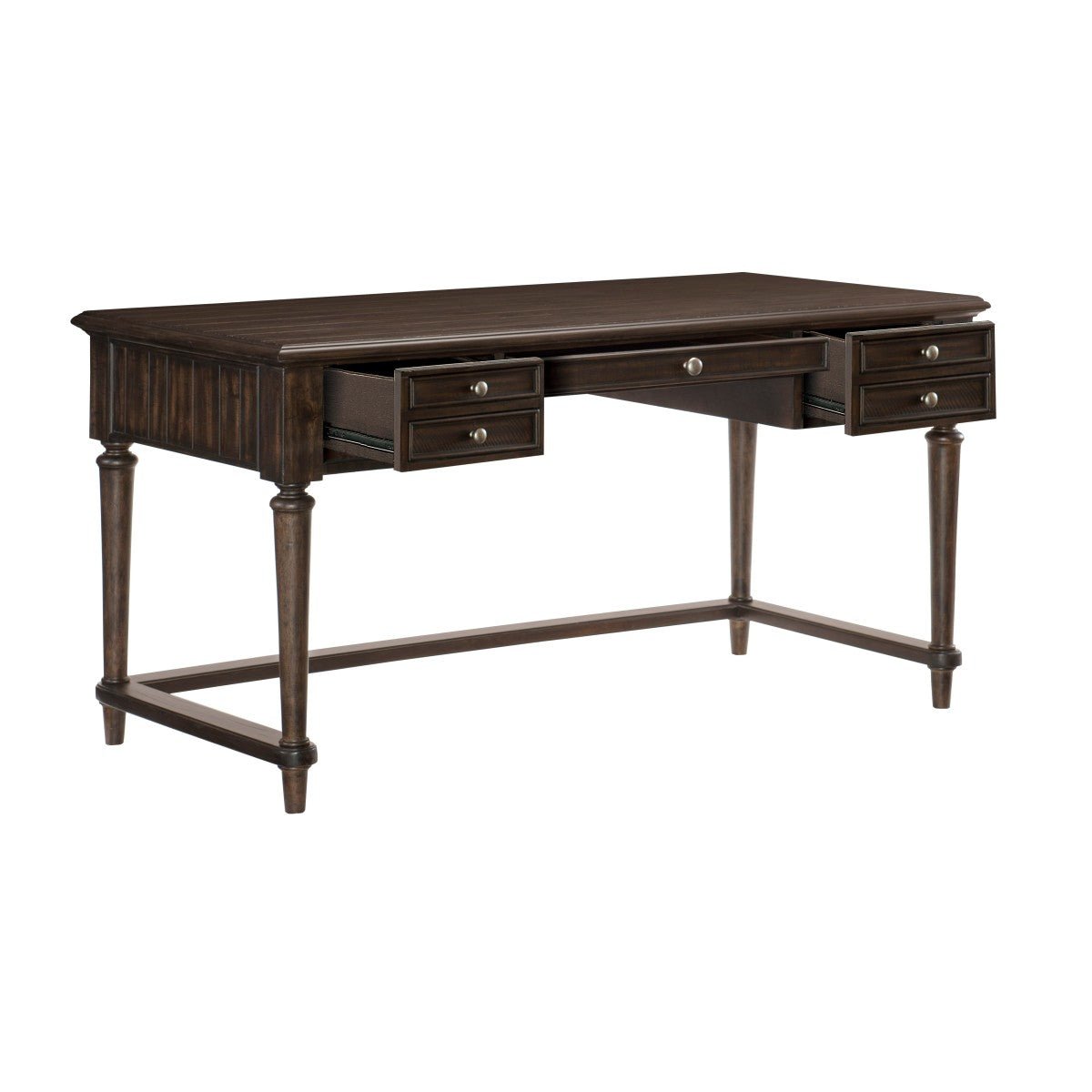 Cardano Collection Writing Desk - Modern Home Office Desk with Drawers, Study Table for Small Spaces - Perfect for Remote Work, Online Classes & Crafting