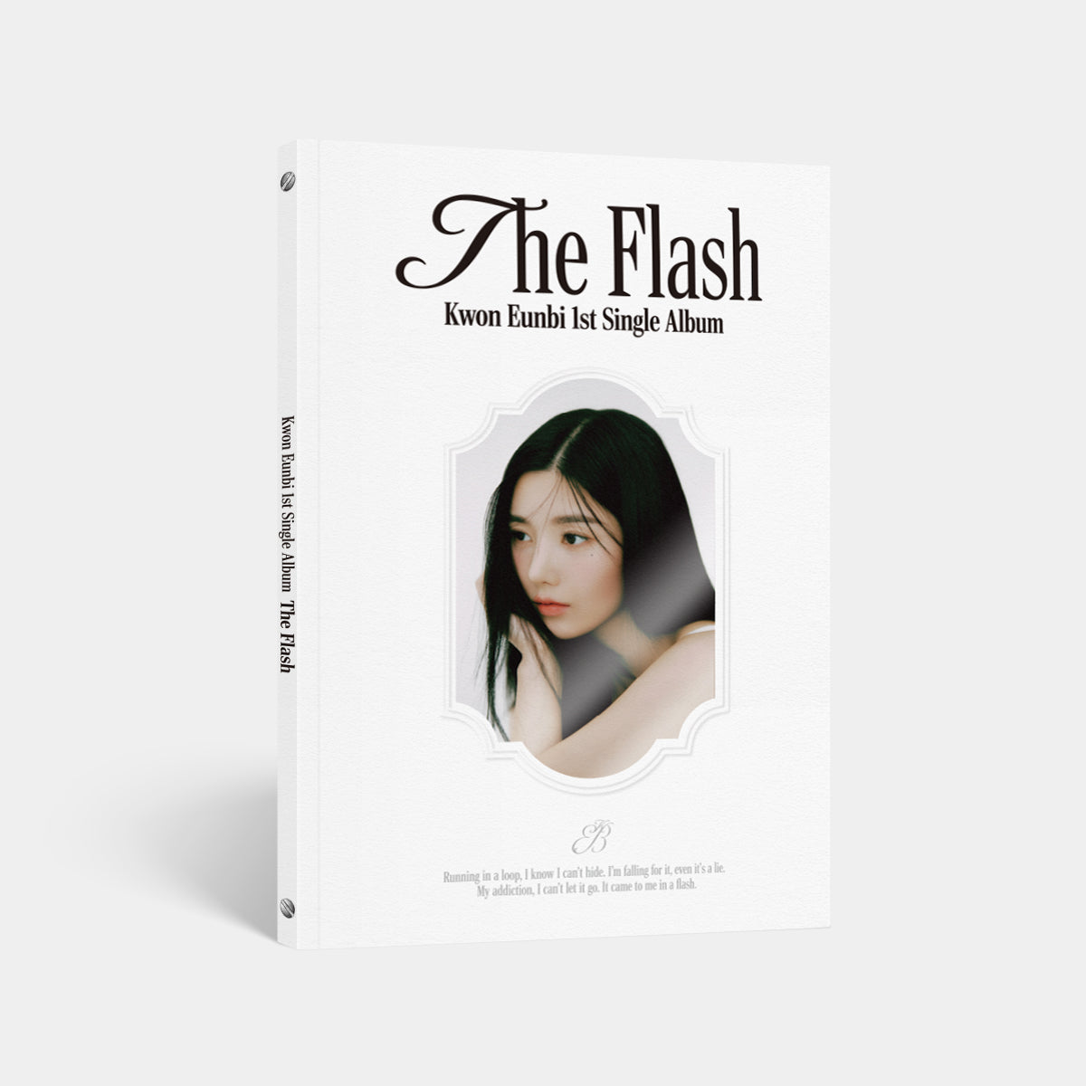 KWON EUNBI 1ST SINGLE ALBUM 'THE FLASH' - K-Pop Music CD with Photobook & Poster - Perfect for K-Pop Fans, Collectors and Gift Giving