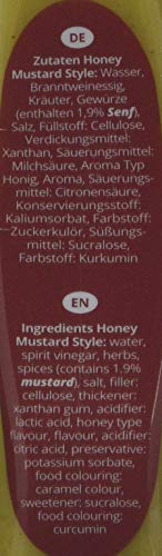 Callowfit Honey Mustard Sauce 300ml - Premium Gourmet Condiment for Sandwiches, Salads, Burgers & Dipping | Gluten-Free & Vegan Friendly