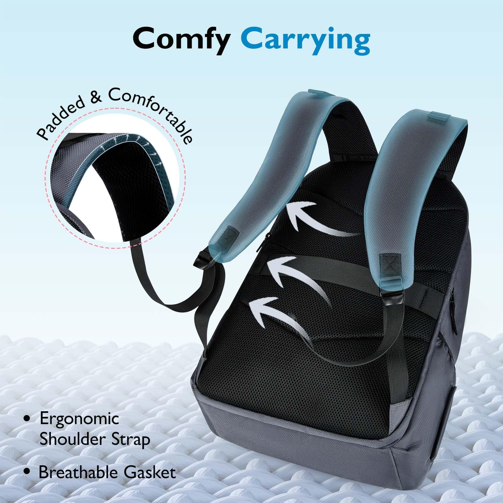 Mommore Dad Diaper Backpack - Large Waterproof 1680D Nylon Baby Bag with Insulated Pockets & Laptop Compartment | Perfect for Travel, Work & Parenting | Fits Luggage & Stroller Straps