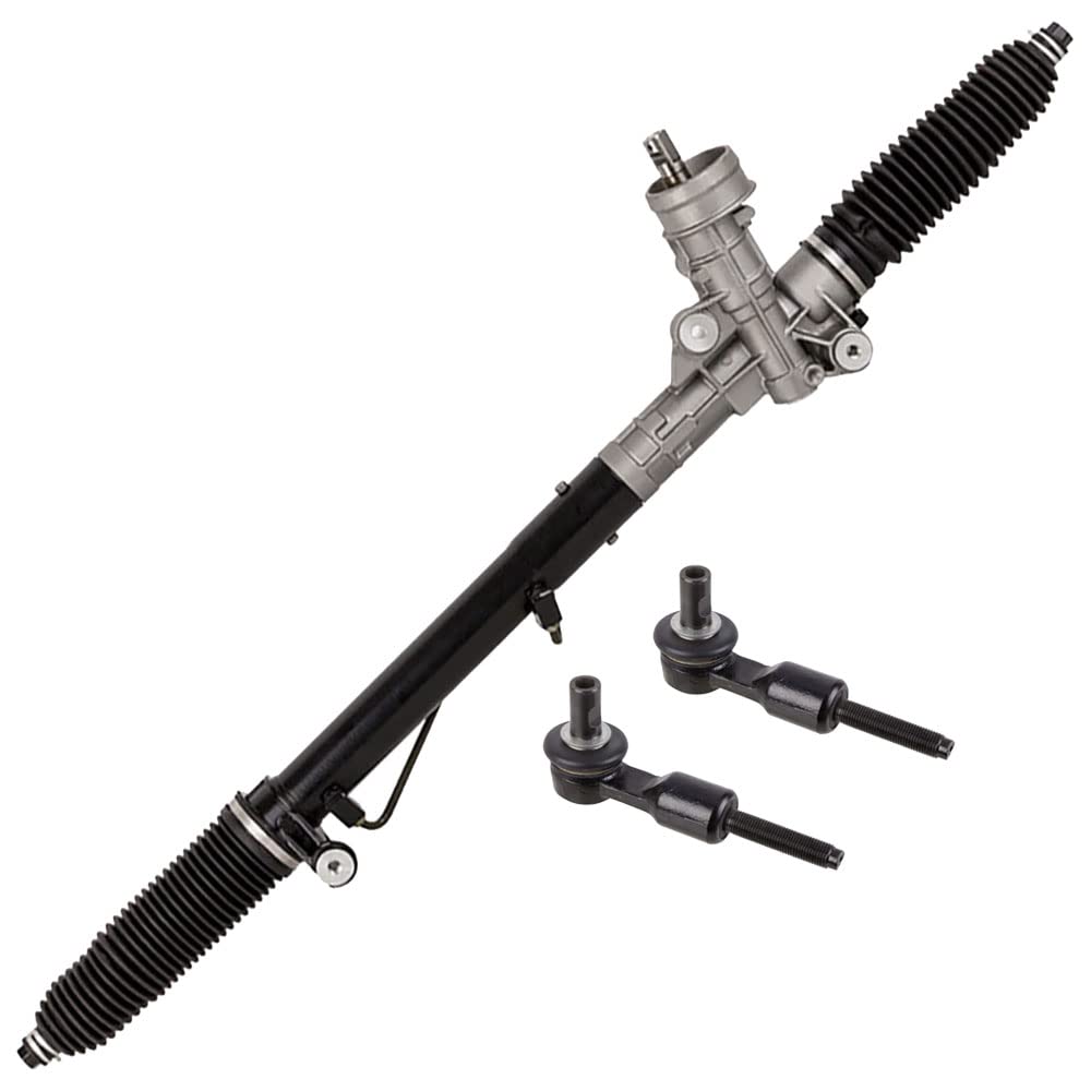High-Quality Power Steering Rack & Pinion with Tie Rod Ends for 2002-2005 Audi A4 B6 (Non-Servotronic) - 89-20053K9 Replacement Part | Smooth Steering Performance for City Driving & Highway Commutes