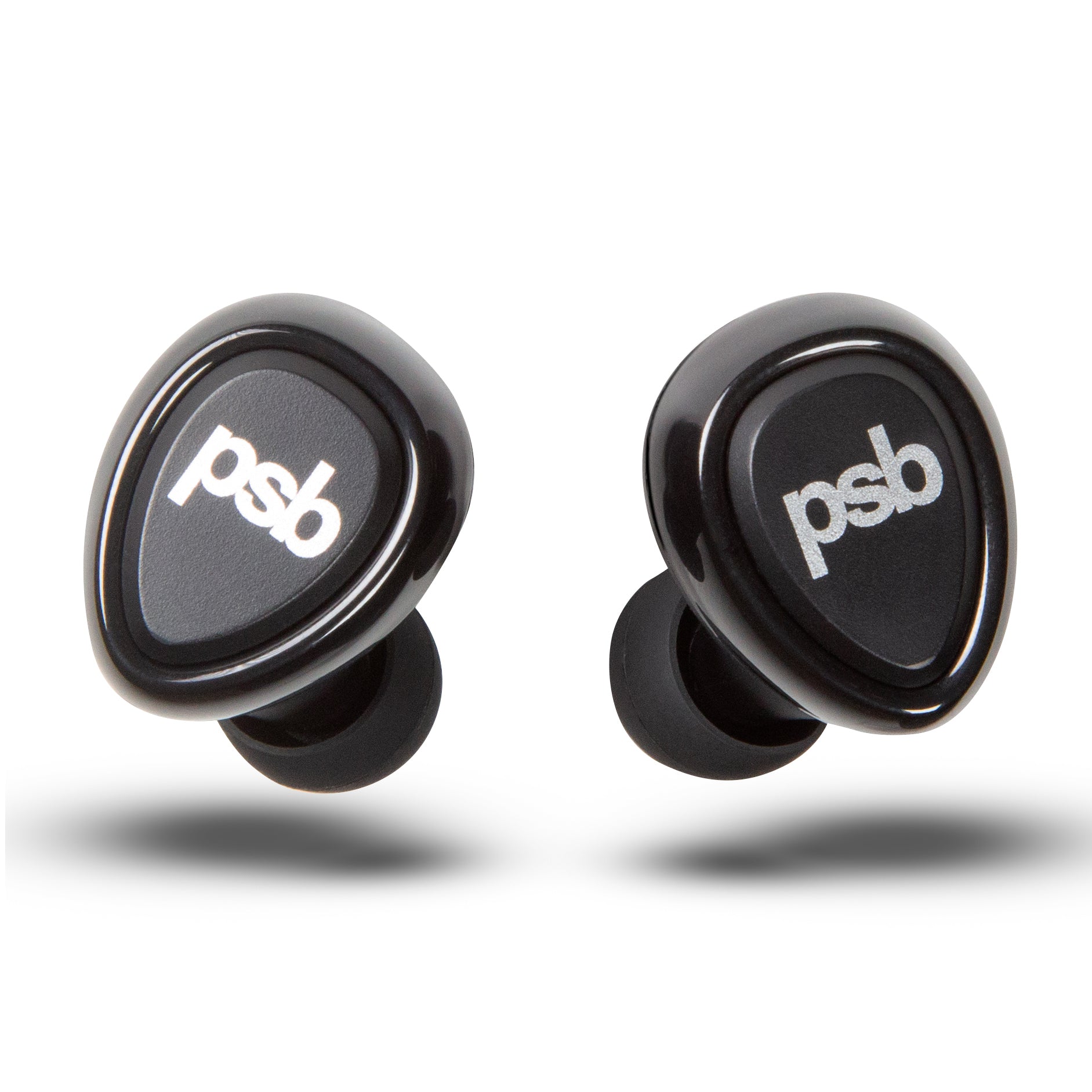 PSB M4U TWM True Wireless Micro Planar Earphones - HiFi Sound, Noise Cancelling, Bluetooth 5.0 for Gym, Travel & Work (Black)