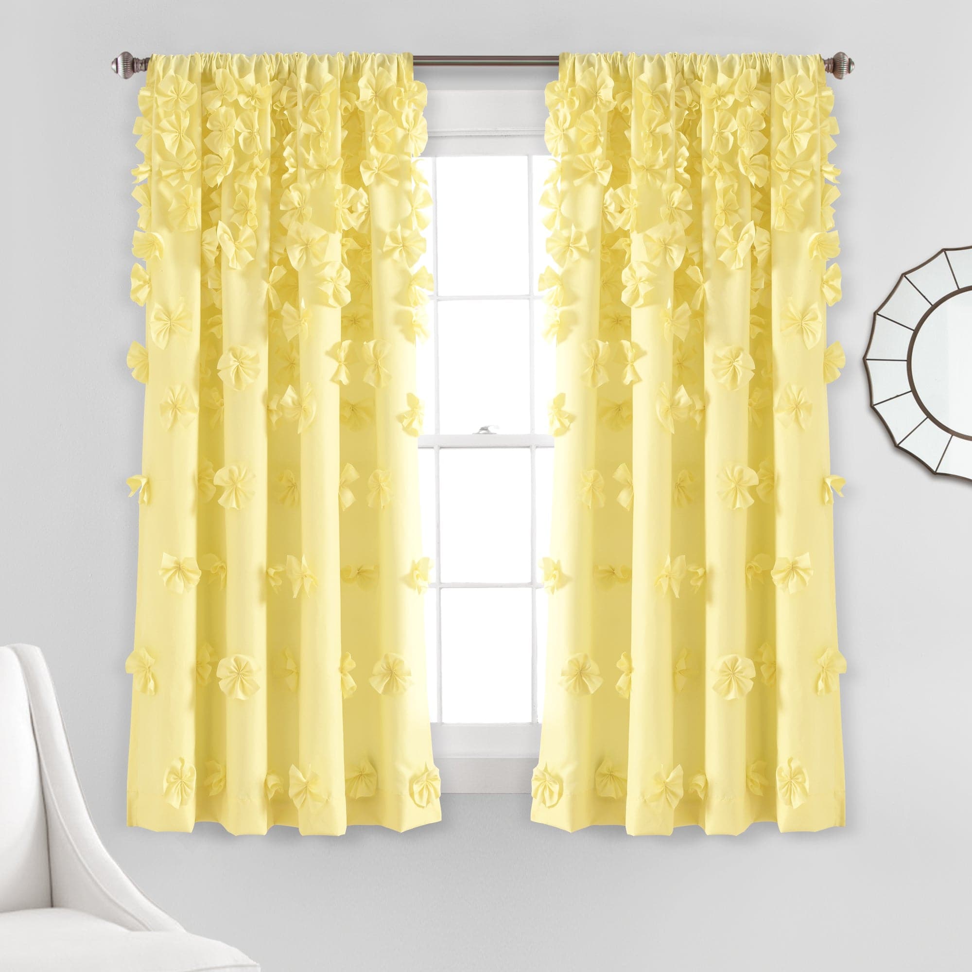 Stylish Riley Window Curtains for Living Room & Bedroom - Blackout & Thermal Insulated Drapes for Home Decor