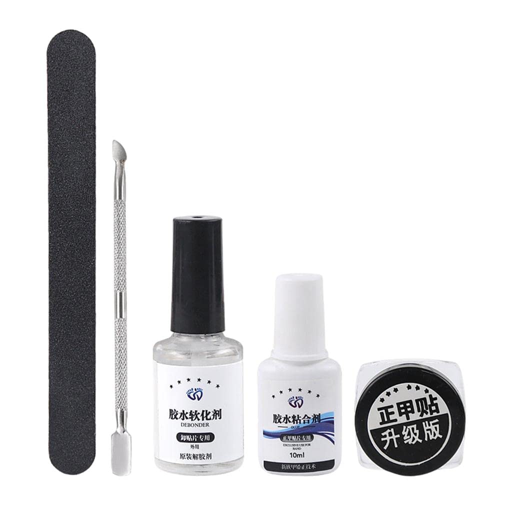 Professional Ingrown Toenail Correction Kit - Salon-Grade Nail Care Tools for Pain Relief & Treatment - Perfect for Home Pedicures & Toenail Maintenance