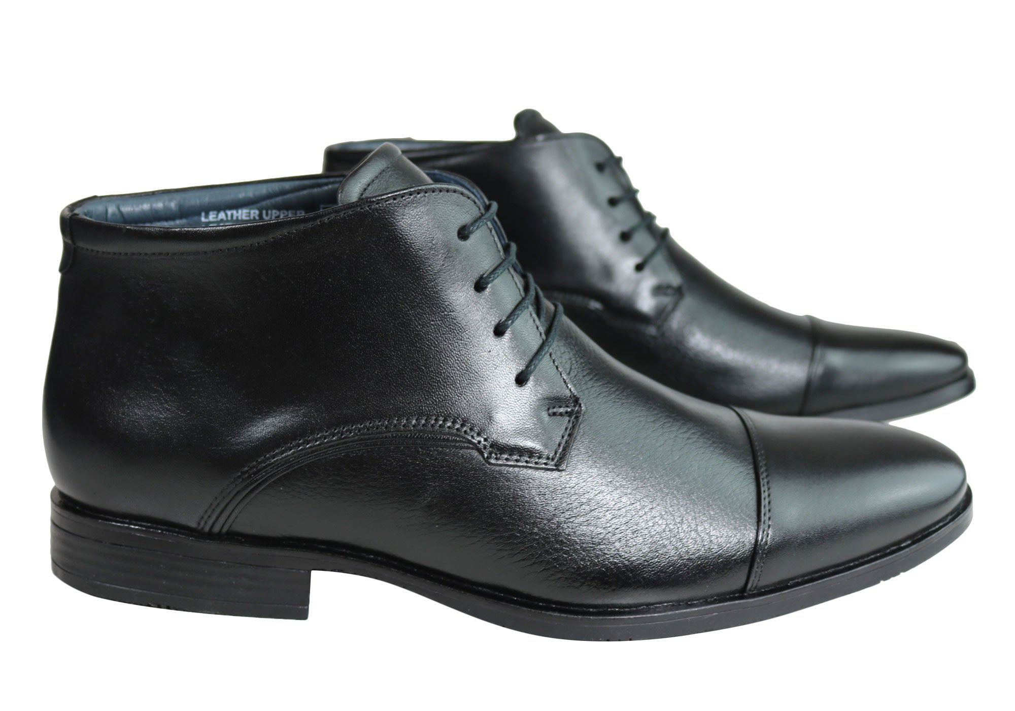 Savelli Colton Men's Comfortable Leather Lace-Up Boots - Handcrafted in Brazil - Perfect for Work, Outdoor & Casual Wear