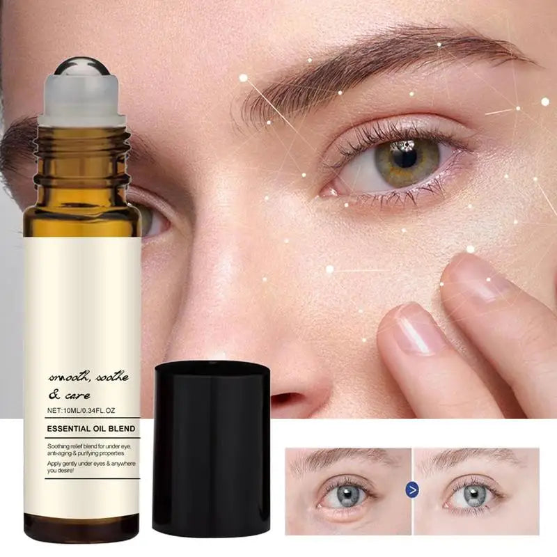 Organic Rollerball Castor Oil & Frankincense Blend - Natural Aromatherapy for Relaxation, Skin Care & Hair Growth - Perfect for Stress Relief, Massage & Holistic Wellness