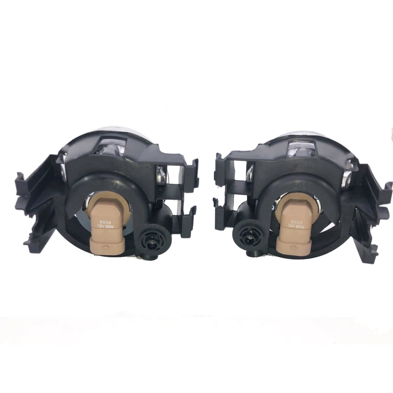 YLT AUTO Front Bumper Running Fog Light & Cover Replacement Kit with Clear Lens & Halogen Bulbs - Compatible with 2010-2012 Subaru Outback (Driver & Passenger Side) | Enhance Night Driving Safety & Off-Road Visibility