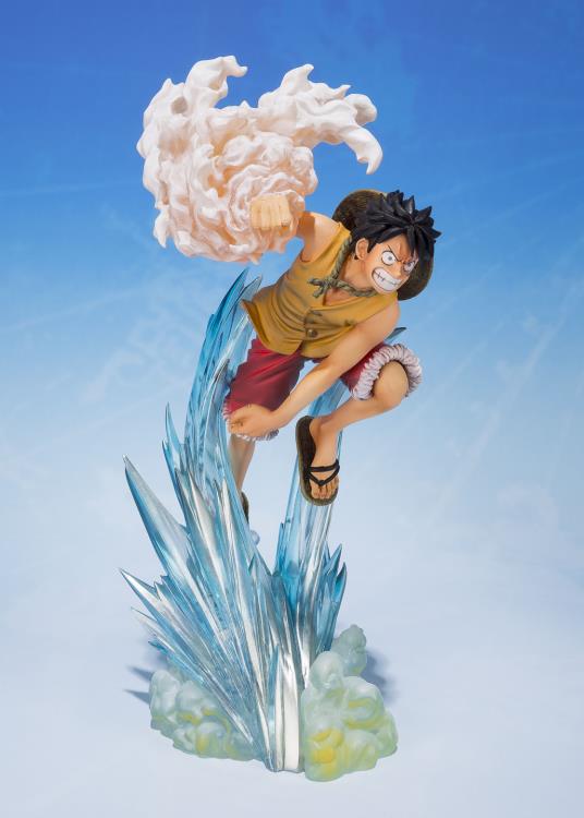 Figuarts Zero One Piece Monkey D. Luffy (Brother's Bond) Reissue Anime Action Figure Statue - Perfect for Anime Collectors, Display Shelf & Gift for One Piece Fans
