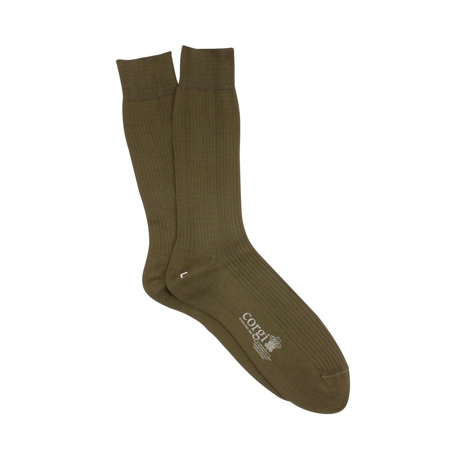 Premium Men's Mercerized Cotton Socks - Soft & Breathable Dress Socks for Business, Office & Formal Occasions