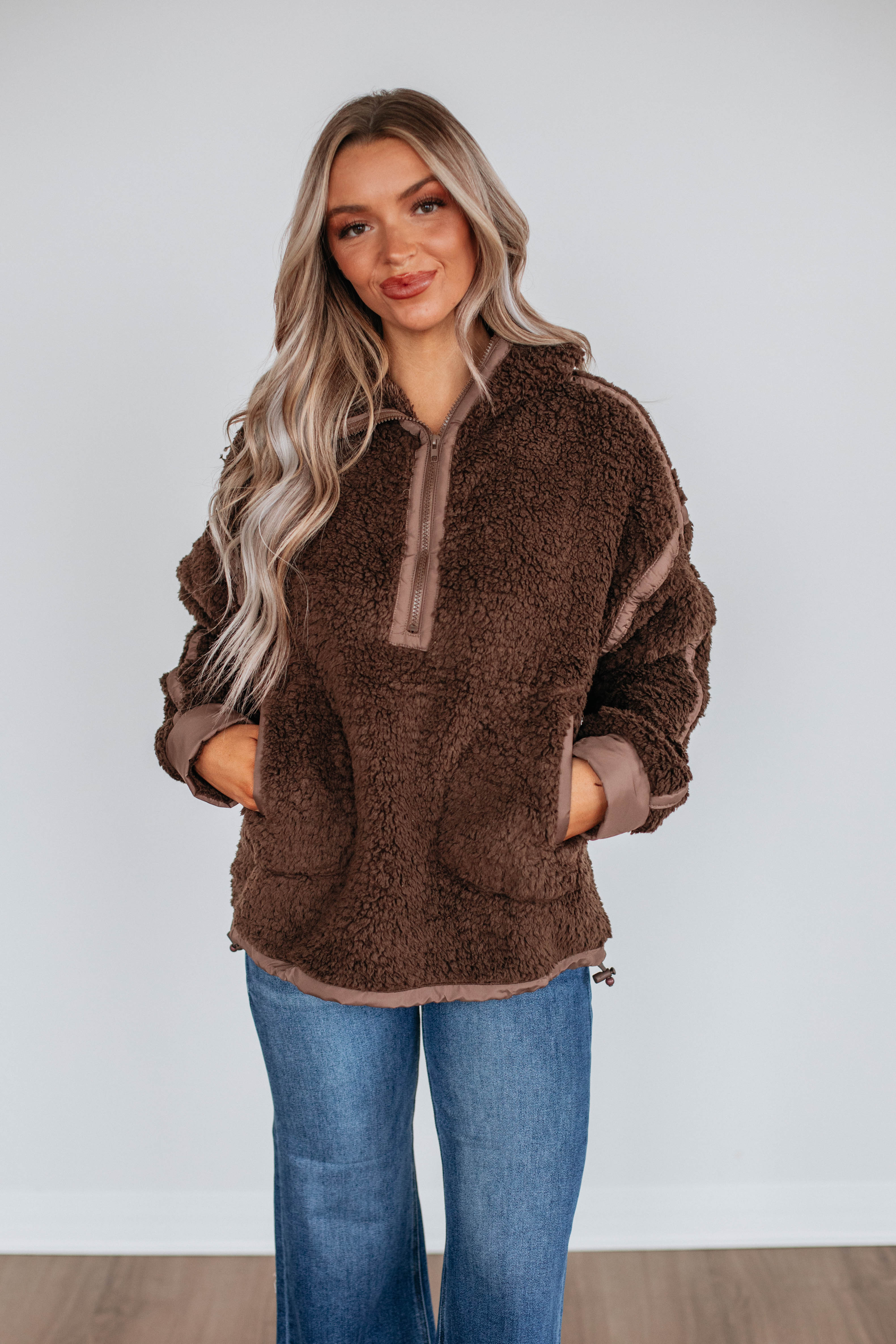 Eagan Sherpa Pullover Fleece Jacket for Men & Women - Soft Warm Winter Hoodie for Outdoor Activities, Camping, Hiking & Casual Wear