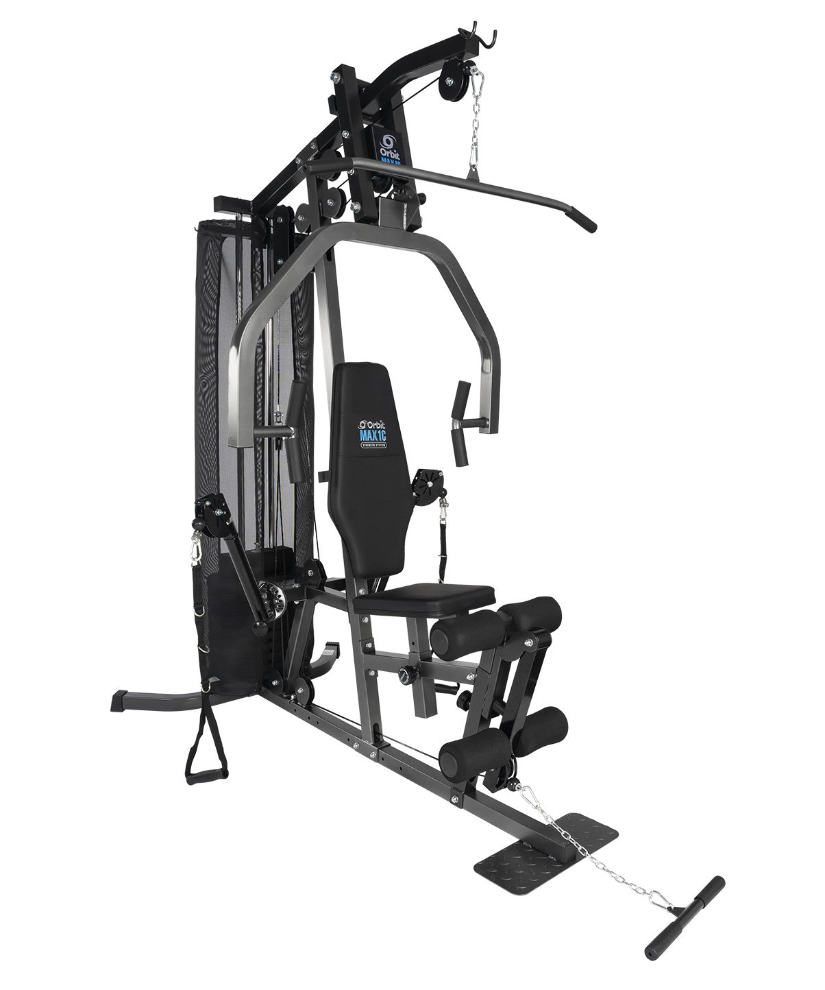 MAX1C.1 Functional Training Home Gym with Leg Press Attachment - Full Body Workout Equipment for Strength & Cardio | Perfect for Home Gym, Small Spaces & Fitness Enthusiasts