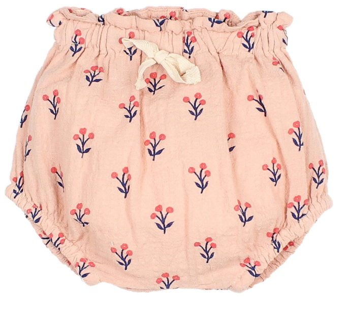 BUHO BB CAPRI BLOOMER Baby Pants for Girls 6-24 Months - Soft Cotton Bloomers for Toddler Playtime, Summer Outfits & Photo Shoots