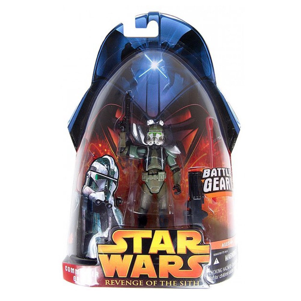 Star Wars Revenge of the Sith Commander Gree Action Figure - Premium Collectible for Fans, Display & Gift for Movie Enthusiasts