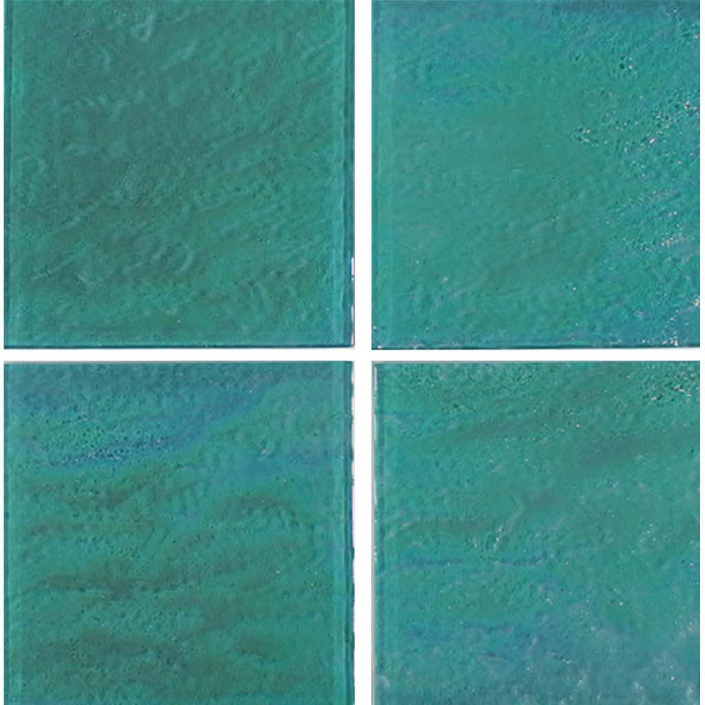 Iridescent Glass Tile Veranda Green 6x6 - Stunning Backsplash for Kitchen & Bathroom | Decorative Wall Mosaic for Home & Commercial Spaces