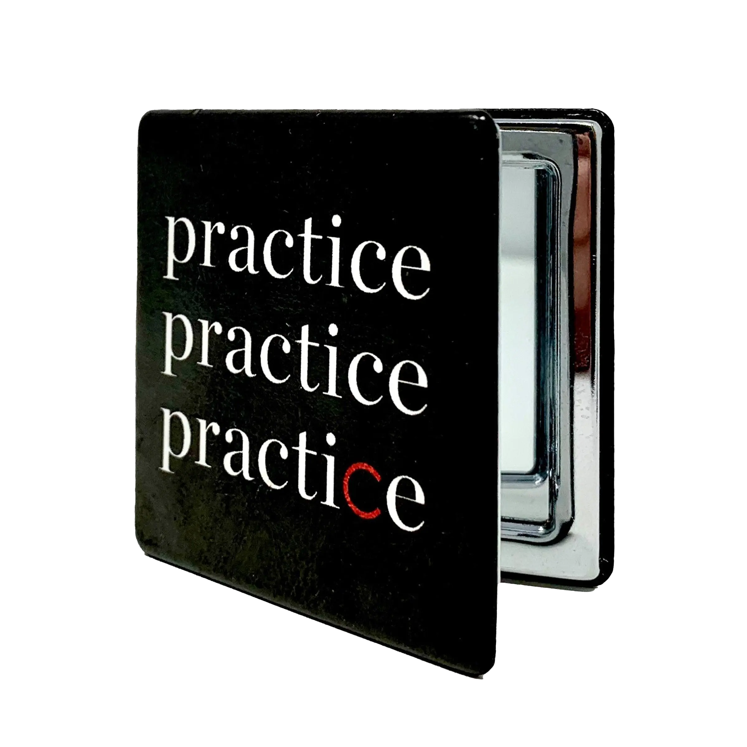 Retro Style Compact Mirror for Makeup & Touch-ups - Vintage Vanity Essential for Home, Travel & Purse