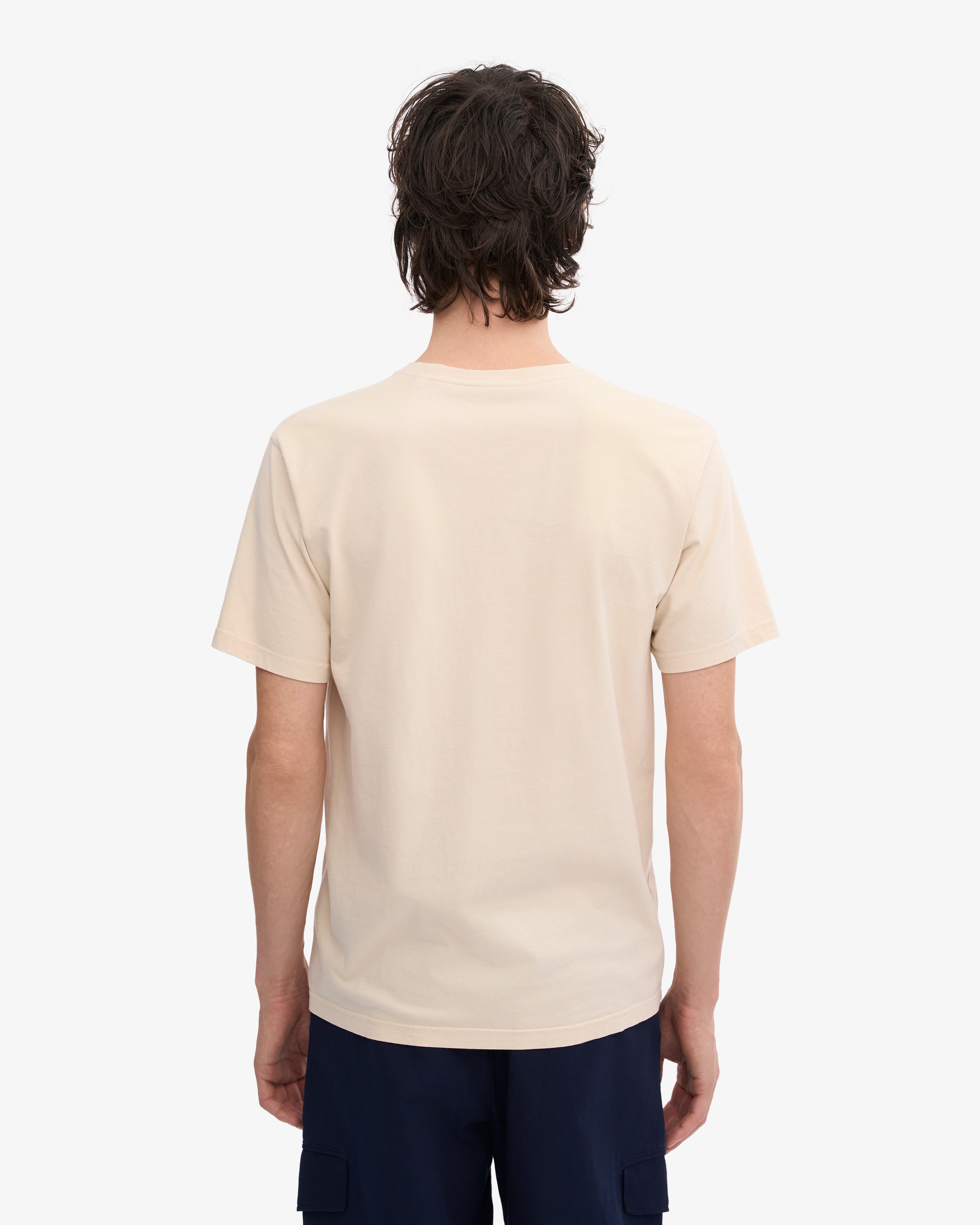 Classic Organic Cotton T-Shirt for Men & Women - Ivory White - Eco-Friendly & Comfortable Casual Wear for Everyday Outfits