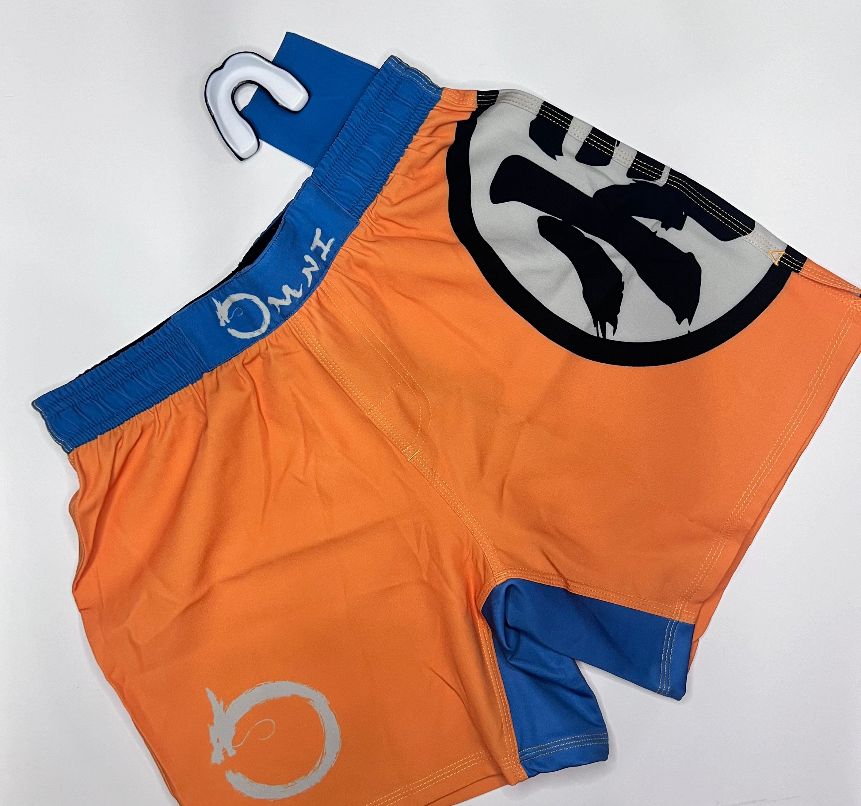 OMNI GO KOMBAT MMA Fight Shorts - Lightweight & Breathable for Training, BJJ, Muay Thai, and Grappling - Perfect for Combat Sports and Gym Workouts