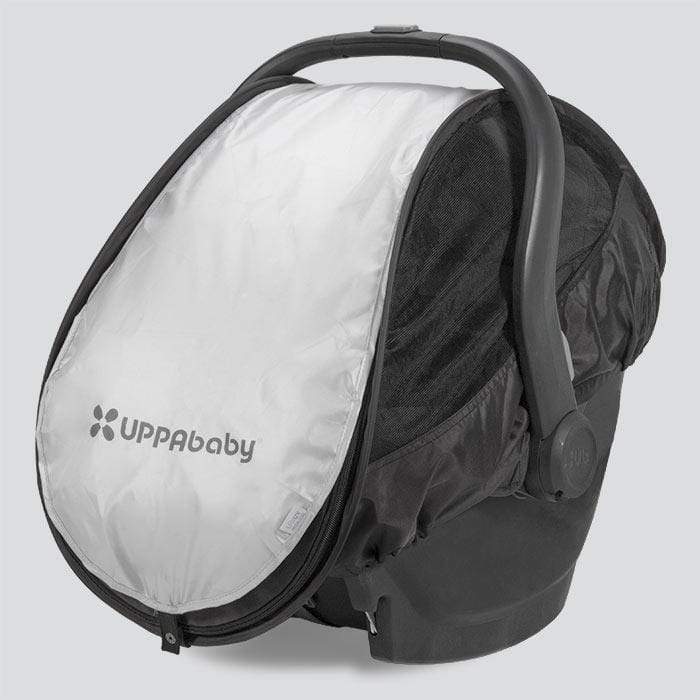 UPPAbaby Cabana Infant Car Seat Shade - UV Protection Sun Canopy for Baby Stroller & Car Seat - Perfect for Outdoor Walks, Beach Trips, and Travel