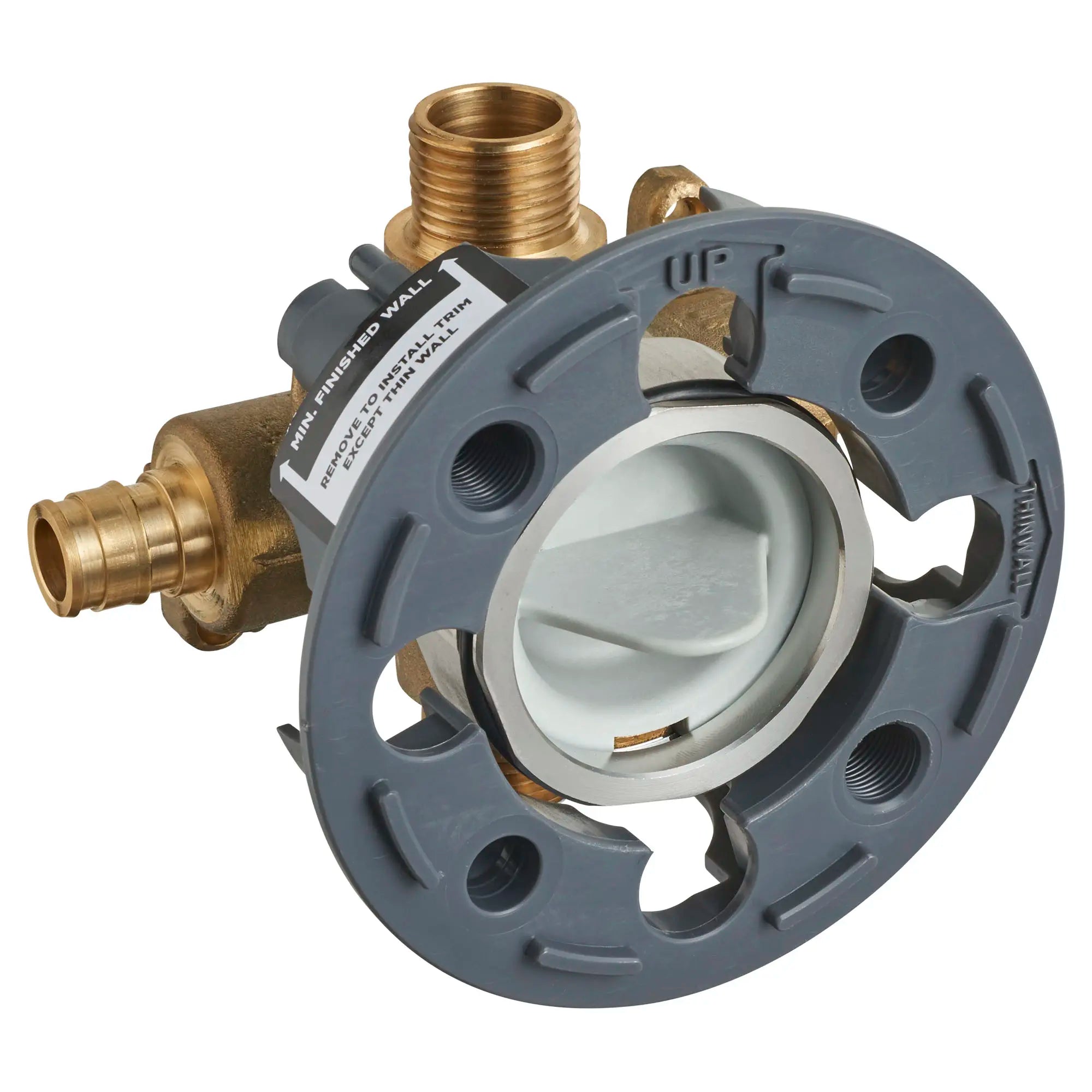 Flash® Universal Shower Rough-In Valve with PEX Inlets & Cold Expansion Outlets - Perfect for Bathroom Remodeling & New Construction Plumbing Projects