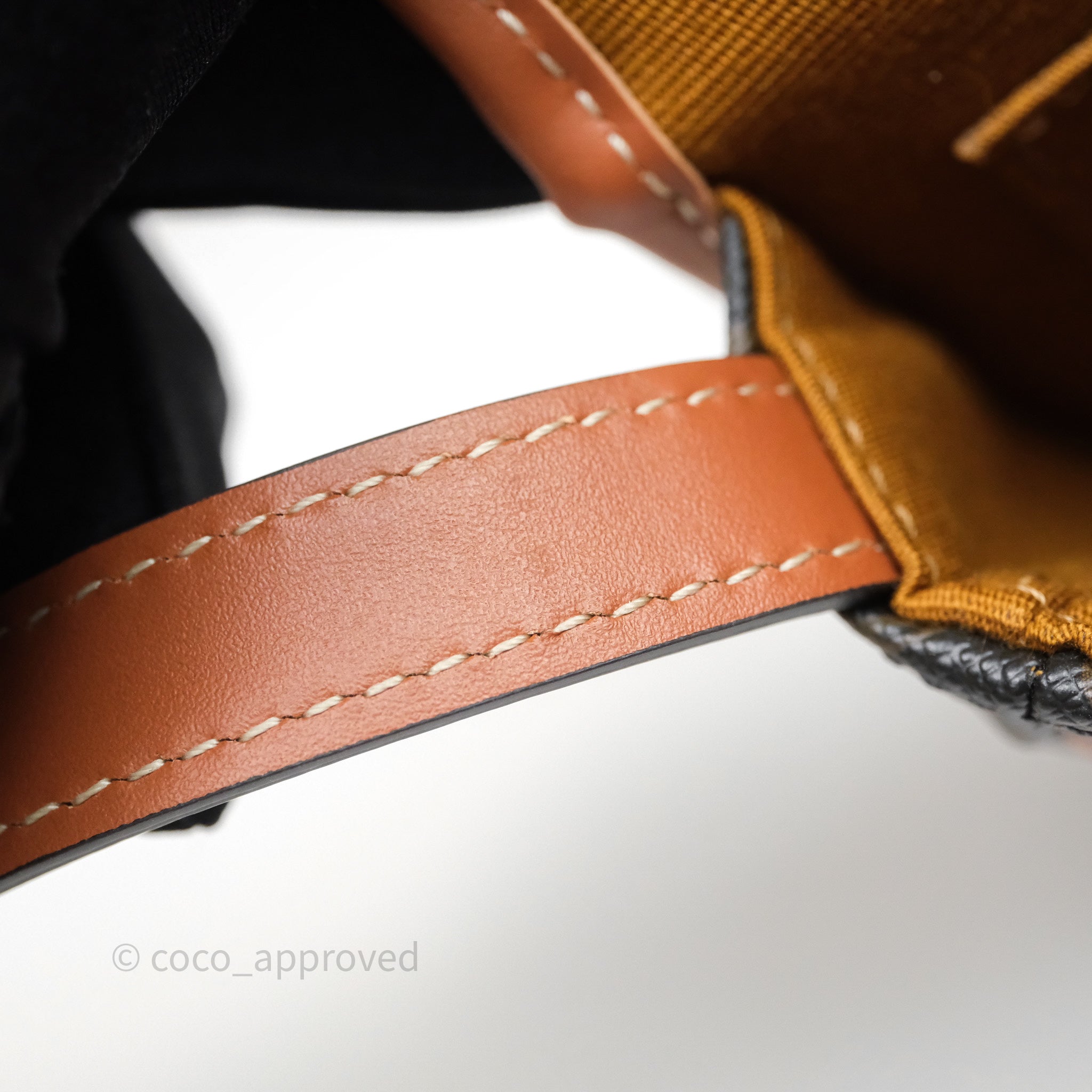 Celine Mini Besace Triomphe Crossbody Bag in Canvas & Calfskin Leather - Tan Color for Women | Perfect for Everyday Use, Work & Travel
