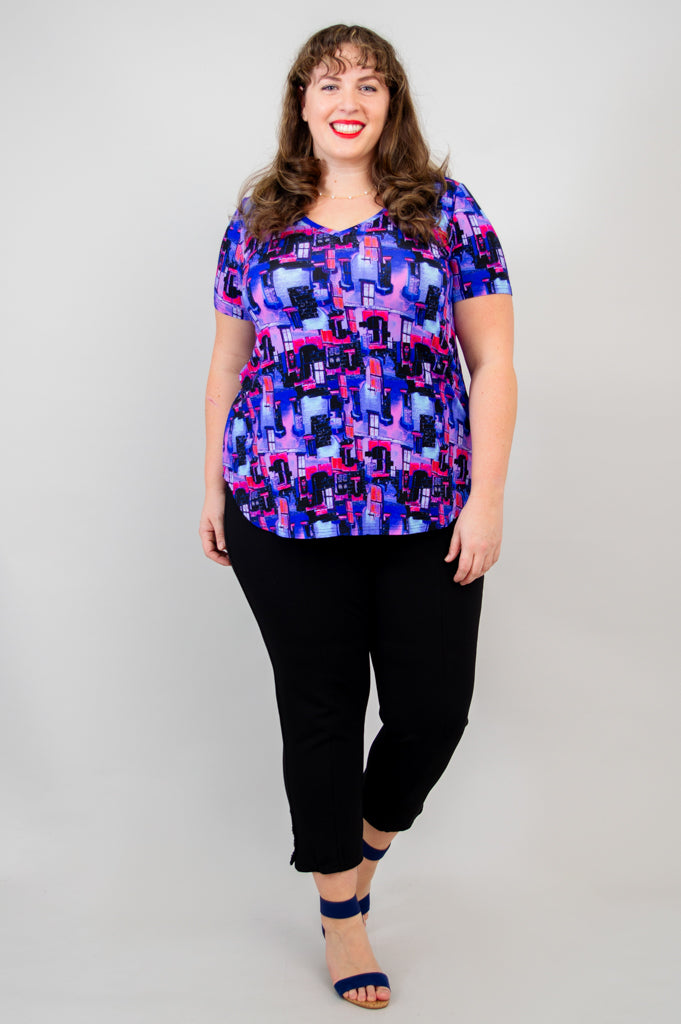 Victoria Jackie S/S Bamboo Top - Breathable & Comfortable Women's Summer Blouse for Casual Wear & Outdoor Activities