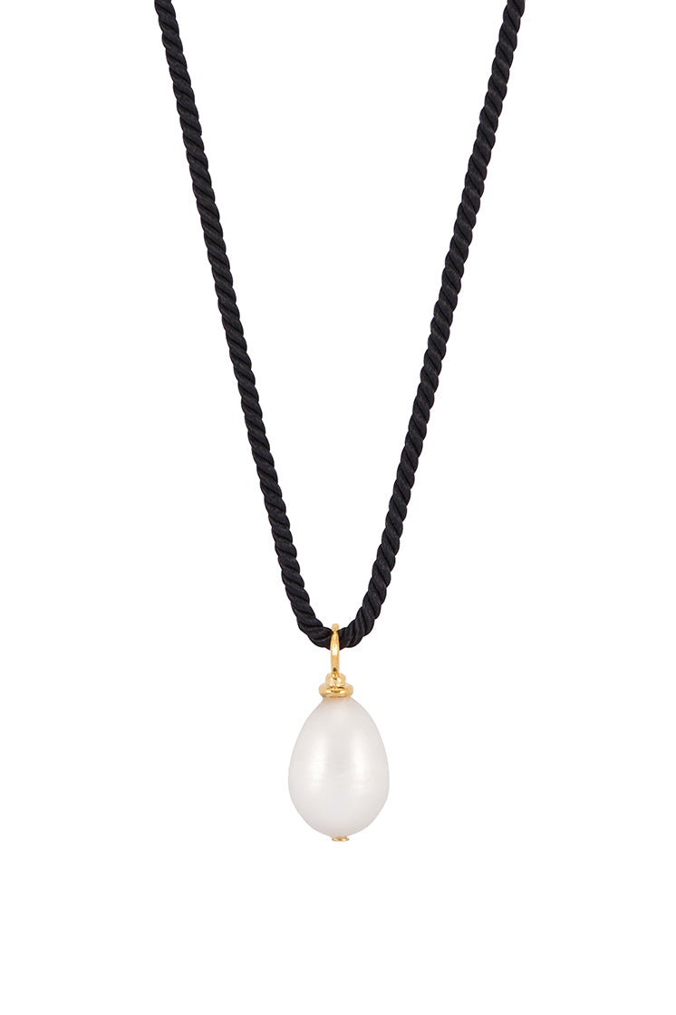 Elegant Pearl Drop Pendant Necklace for Women - Perfect for Weddings, Parties & Special Occasions
