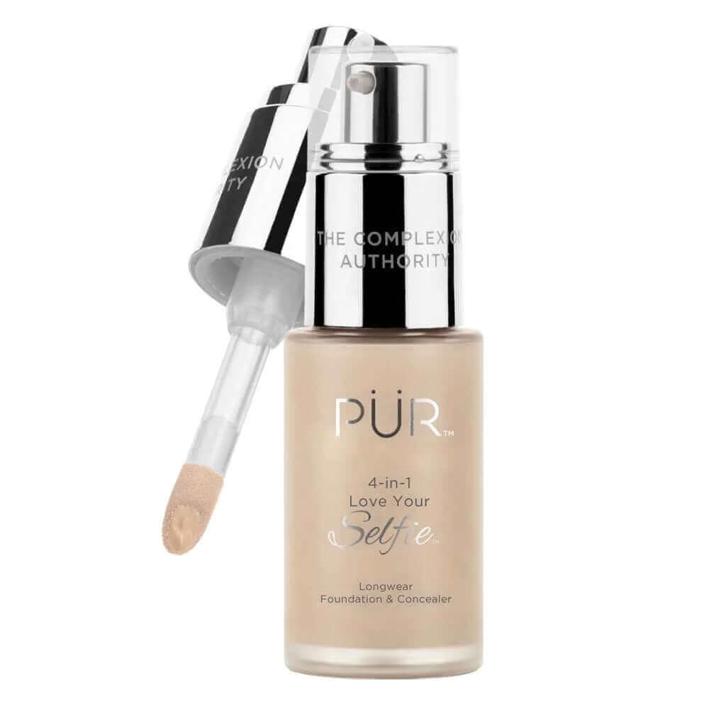Love Your Selfie™ Longwear Foundation & Concealer - Full Coverage, Oil-Free, 24H Wear for Flawless Skin | Perfect for Daily Makeup, Photos & Special Occasions