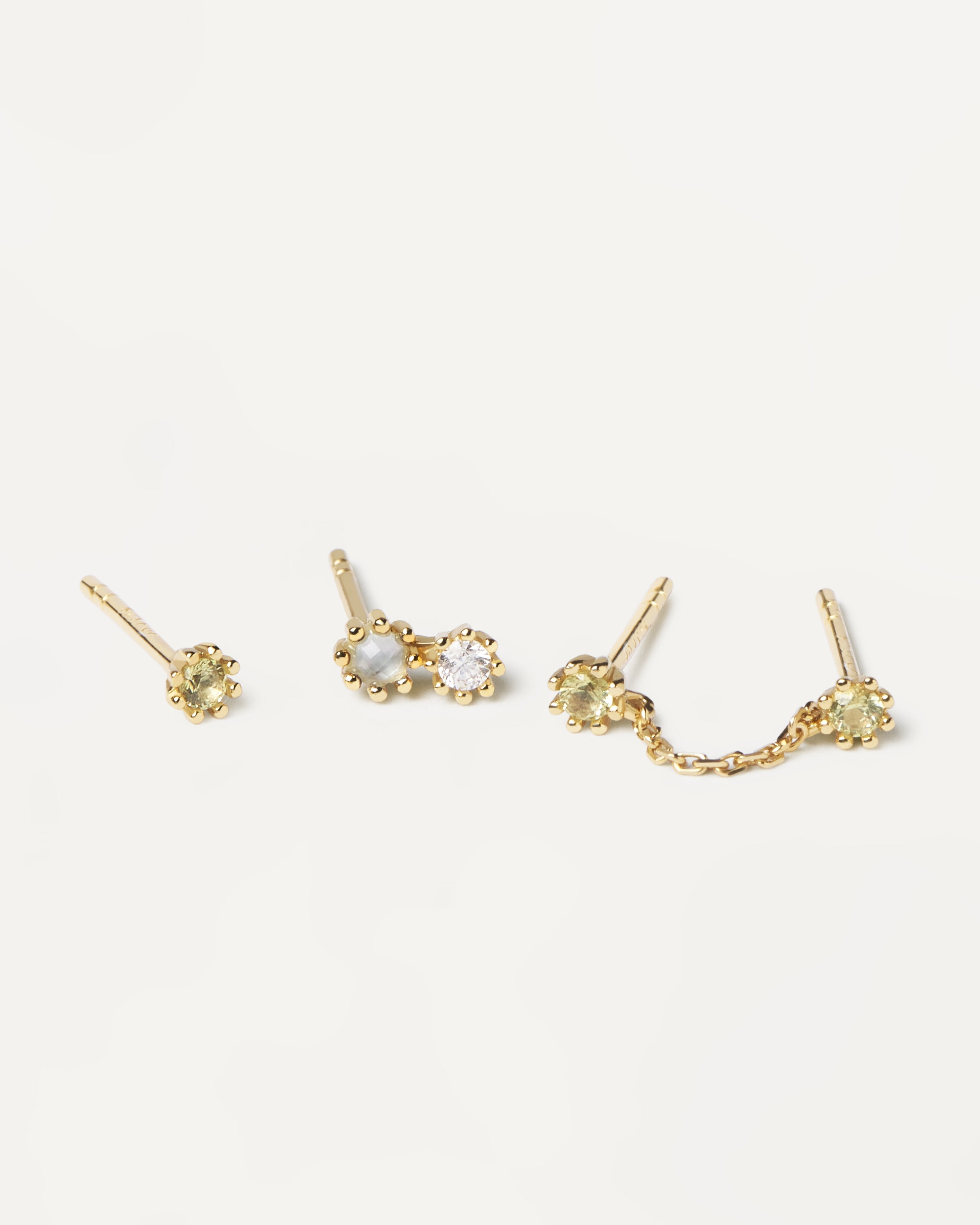 Elegant Kara Earrings Set for Women - Gold & Silver Hoop Earrings for Everyday Wear - Perfect for Parties, Weddings & Office