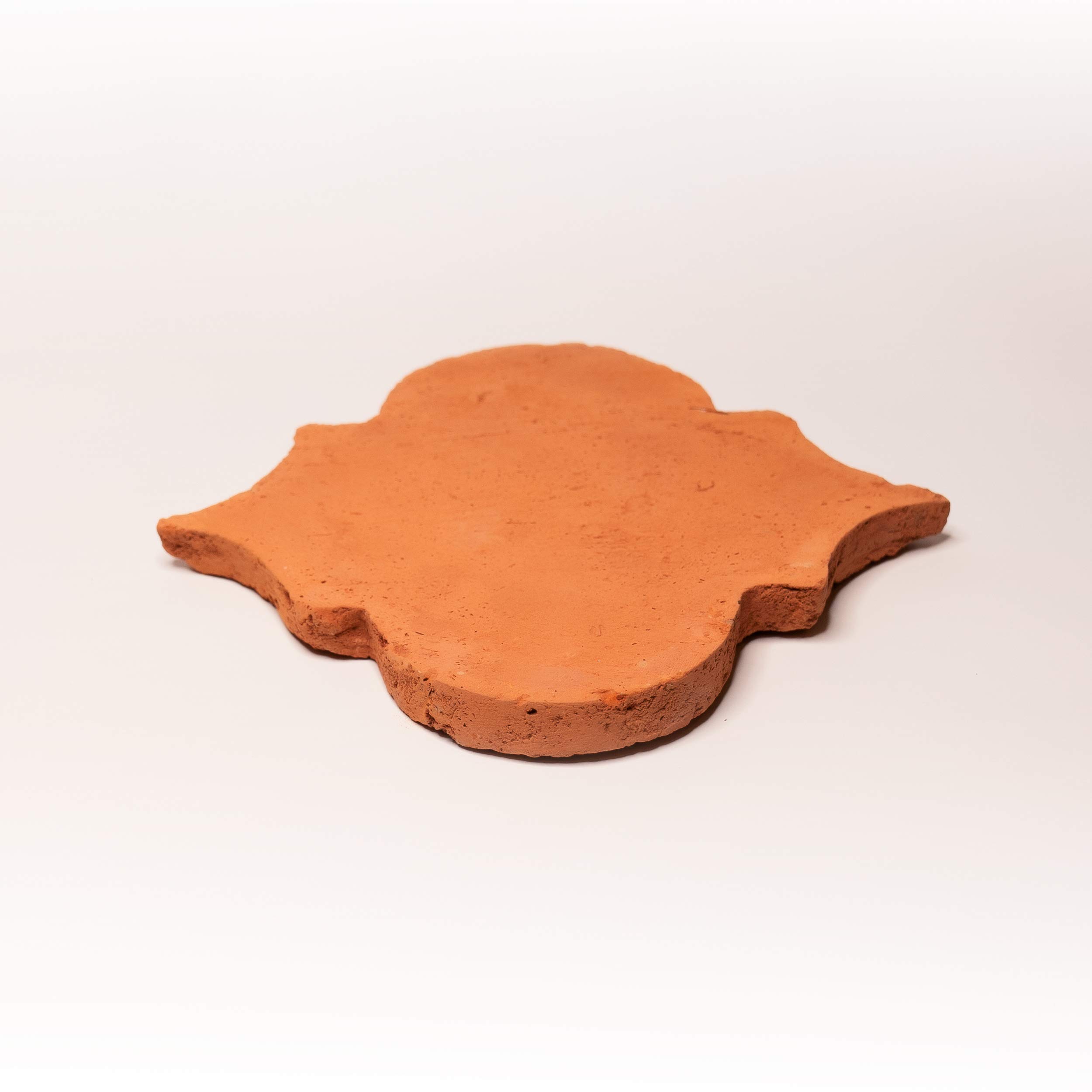 Authentic Moroccan Mosaic Tile - Natural Terracotta Arabesque Pattern 8