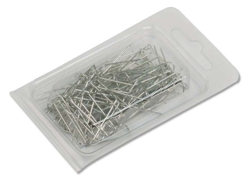 100pcs Silver Jewelry Pins for Display & Crafting