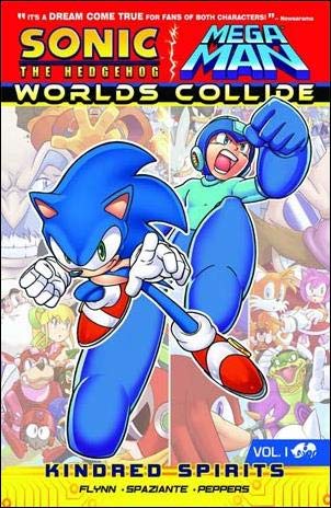 Sonic & Mega Man: Worlds Collide #1 (3rd Edition) VF/NM Condition - Archie Comics Graphic Novel | Kindred Spirits Collection - Perfect for Comic Book Collectors & Crossover Fans
