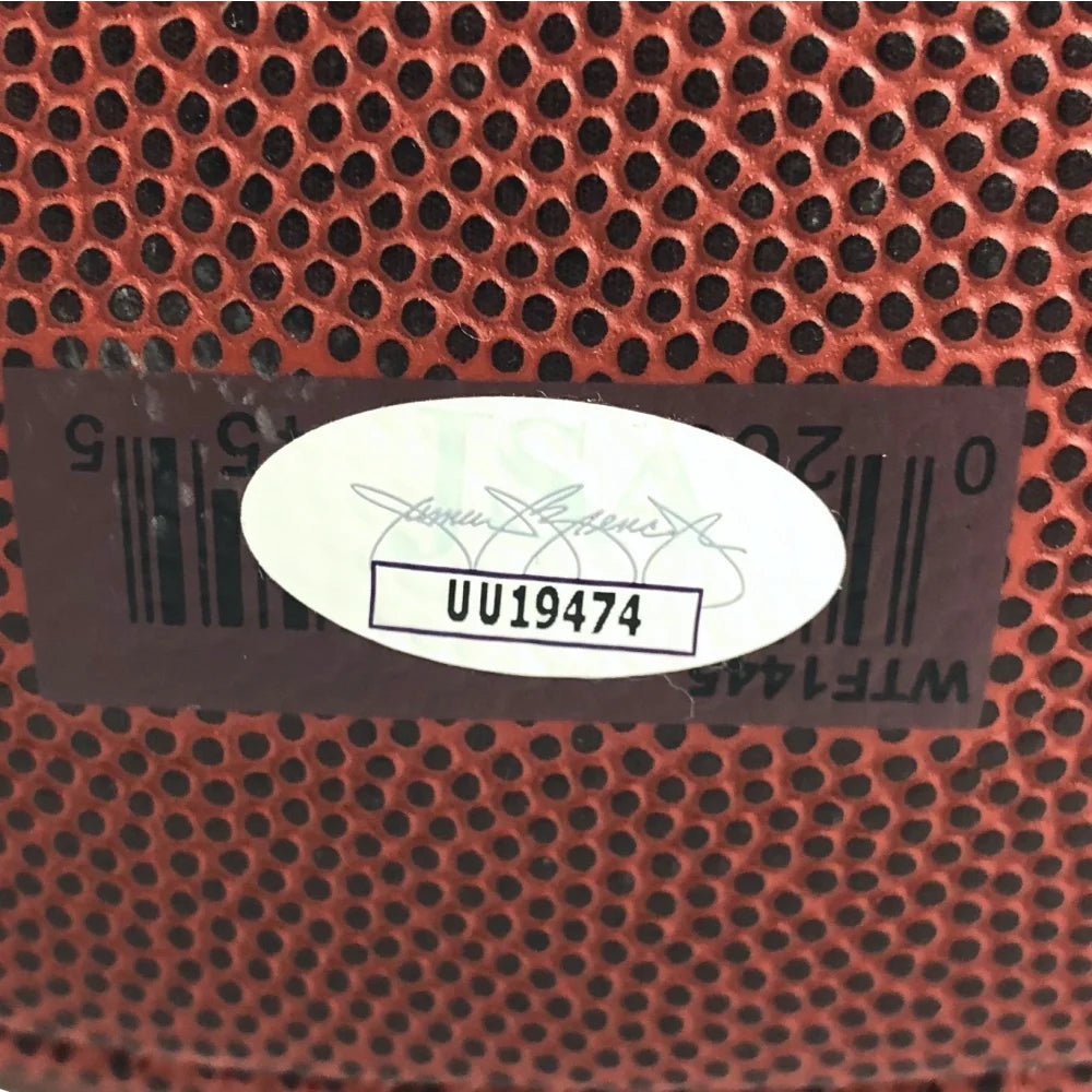 Derwin James Autographed Football with JSA COA - Los Angeles Chargers Signed NFL Memorabilia - Perfect for Collectors, Fans, and Sports Decor