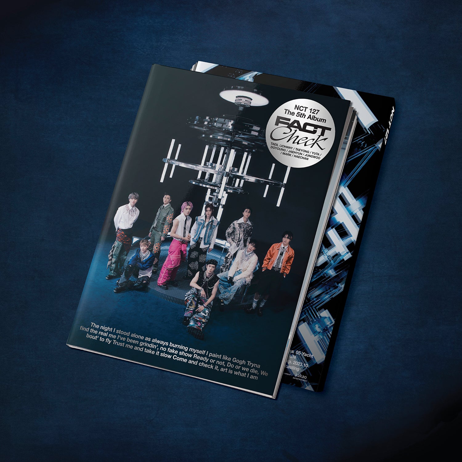 NCT 127 5th Album 'FACT CHECK' (CHANDELIER Version) - K-Pop Music CD for Fans, Collectors & Gift Giving - Perfect for Birthday Presents, Concerts and K-Pop Collections