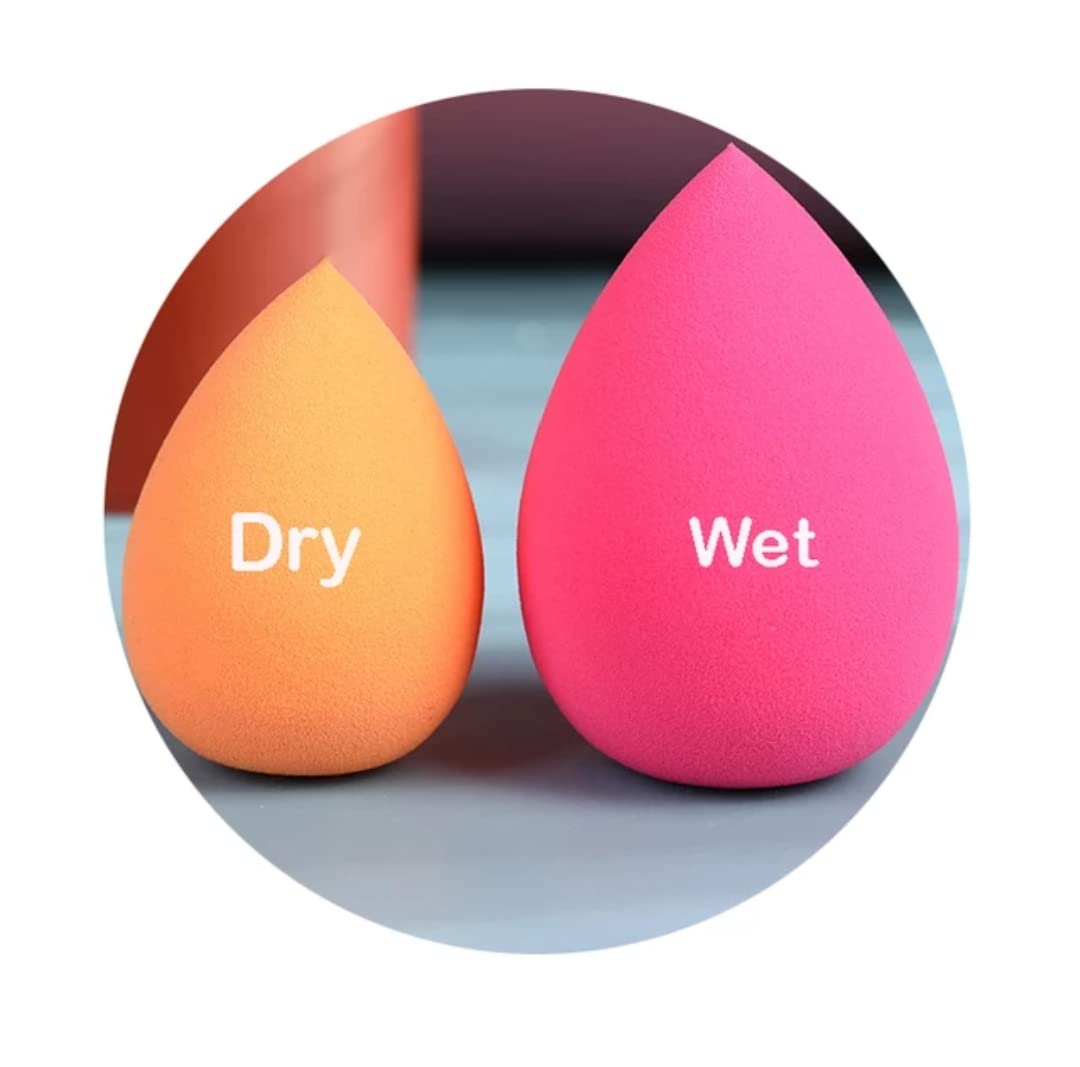 Byoode Egg-Shaped Beauty Blender & Makeup Sponge (3-Pack) - Soft, Blending Sponge for Flawless Foundation & Concealer Application