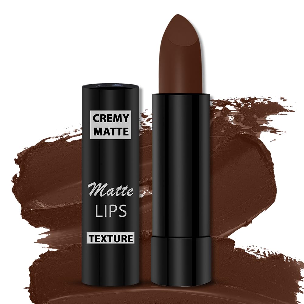 **Cremy Matte Lipstick Set with Jojoba Oil & Vitamin E - 8 Pack (3.5g Each) | Long-Lasting, Hydrating Lip Color | Gift Set for Women | Caramel, Cocoa Brown, Pink Berry & More | Perfect for Parties, Date Nights & Everyday Wear**