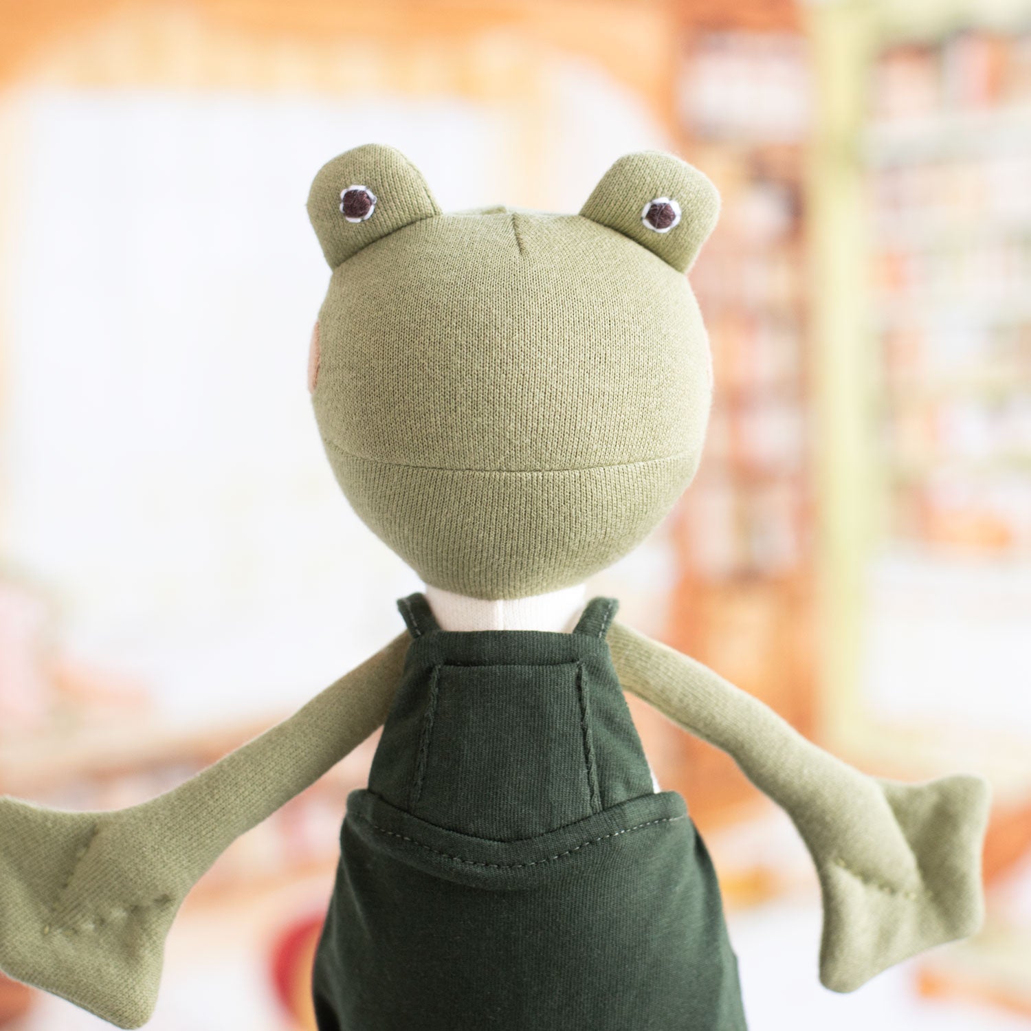 Original Lewis Toad Plush Toy - Soft & Cuddly Stuffed Animal for Kids & Collectors | Perfect for Gifts, Nursery Decor, and Fantasy Playtime