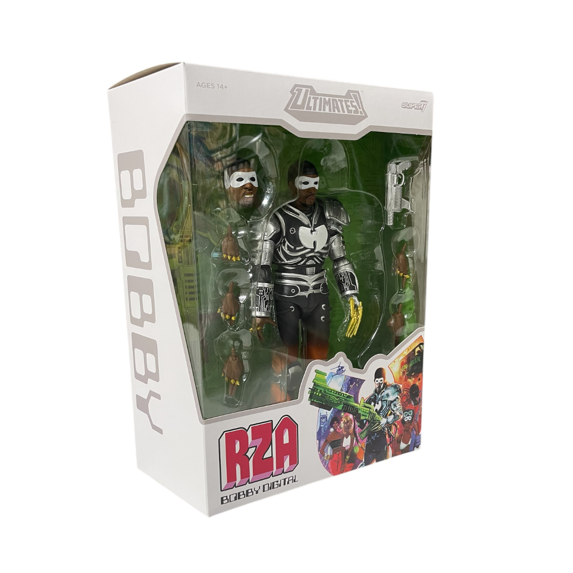 RZA as Bobby Digital Ultimates (7 Figure) - Limited Edition Hip Hop Collectible for Music Fans & Urban Decor - Perfect for Home Display, Office Decor, and Gift Giving