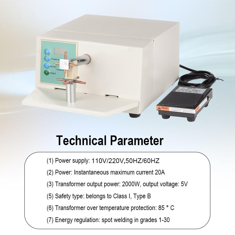 Bestlife Dental HL-WDI Spot Welding Machine for Orthodontic Material - Professional Dental Lab Equipment for Braces & Wire Welding