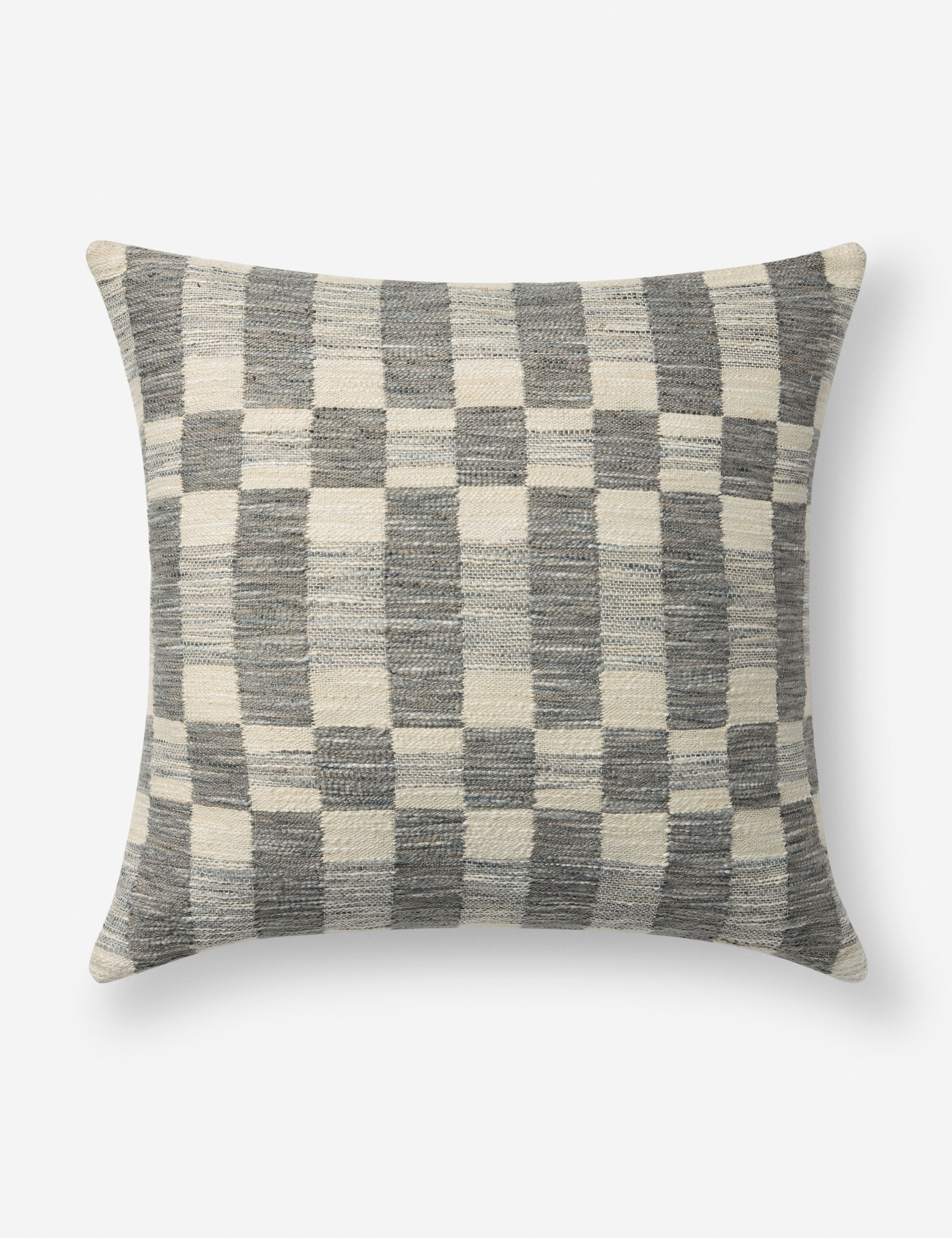 Adams Pillow by Amber Lewis x Loloi - Soft Decorative Throw Pillow Covers for Living Room, Bedroom & Sofa - Boho Chic Home Decor Accent for Cozy Comfort