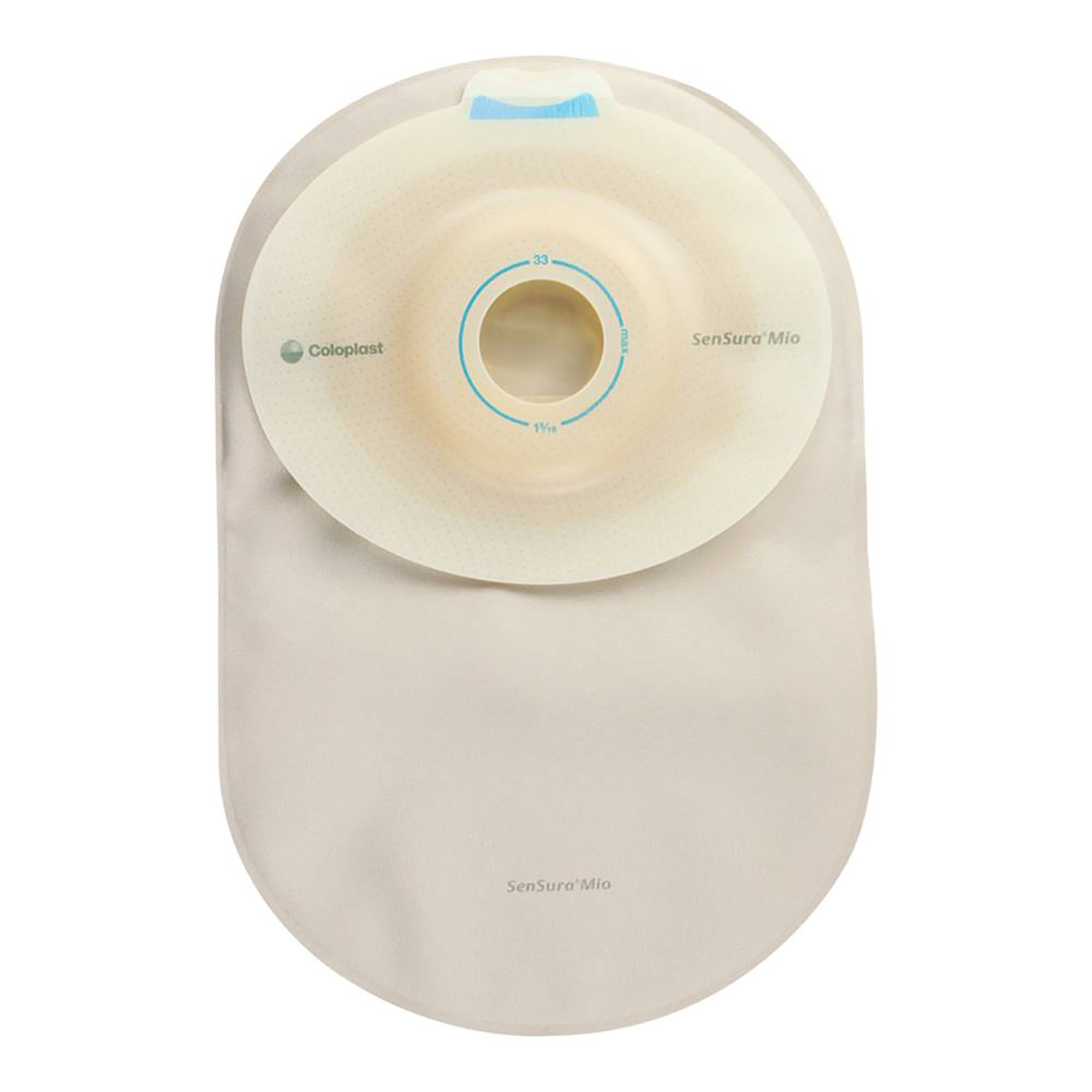 Coloplast Sensura Mio One Piece Closed Ostomy Pouch - Deep Convex (1 1/4