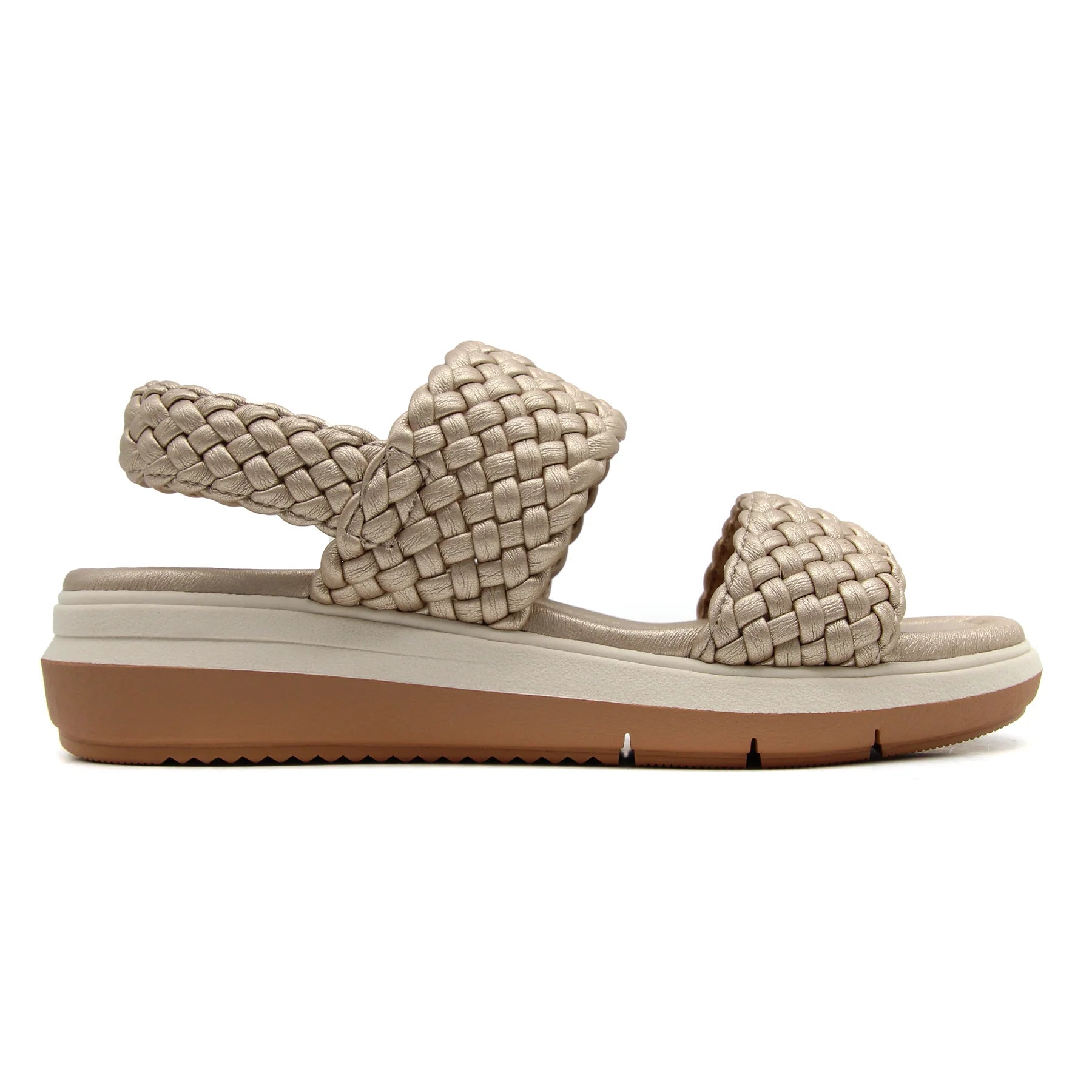 JBU Leila Champagne Women's Comfortable Casual Sneakers for Walking, Work & Everyday Wear